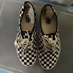 Men’s Vans Checkered Sneakers